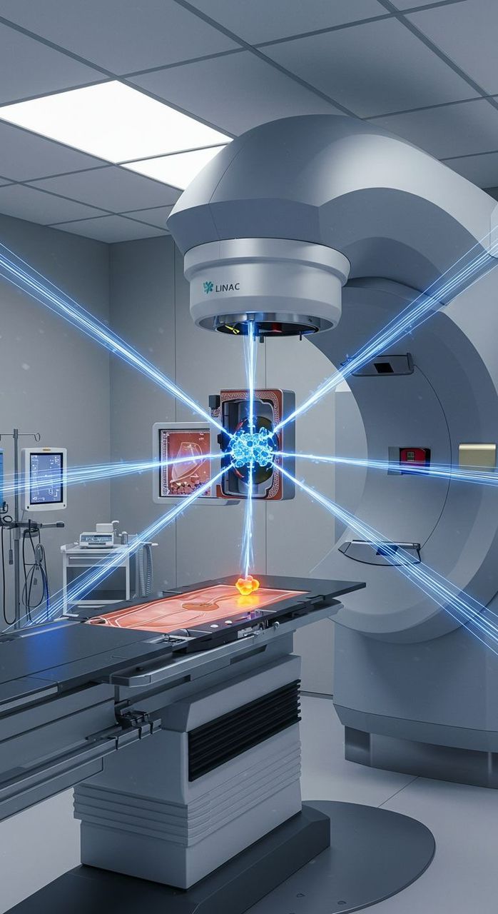 Radiation bed therapy